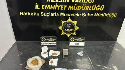 Mersin’de uyuşturucu madde ticareti yapan ve ‘torbacı’ olarak tabir edilen