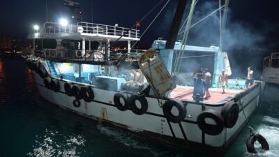 Akdeniz’de 5 aylık av yasağının sona ermesiyle birlikte Mersin’deki 7