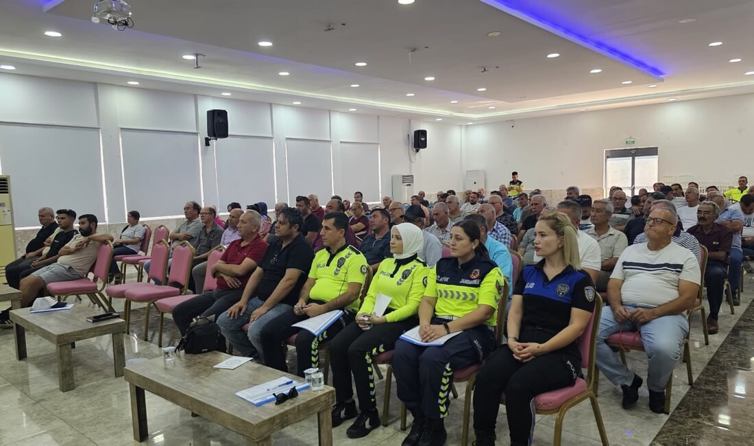 Silifke İlçe Emniyet Müdürlüğünün organize ettiği eğitim seminerinde, 2026-2027 eğitim-öğretim