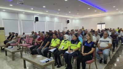 Silifke İlçe Emniyet Müdürlüğünün organize ettiği eğitim seminerinde, 2026-2027 eğitim-öğretim