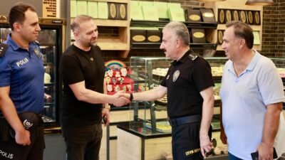 Mersin İl Emniyet Müdürü Fahri Aktaş, Toplum Destekli Polislik Şube
