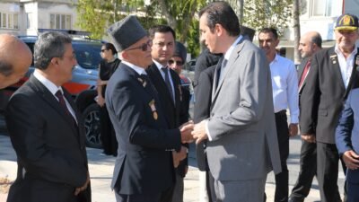 Mersin’in Bozyazı ilçesinde 19 Eylül Gaziler Günü, düzenlenen törenle kutlandı.