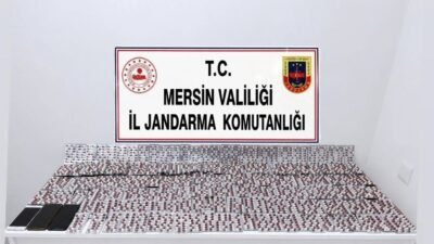 Mersin’de jandarma ekiplerinin uyuşturucu madde ticareti yaptığı belirlenen şüphelilere yönelik