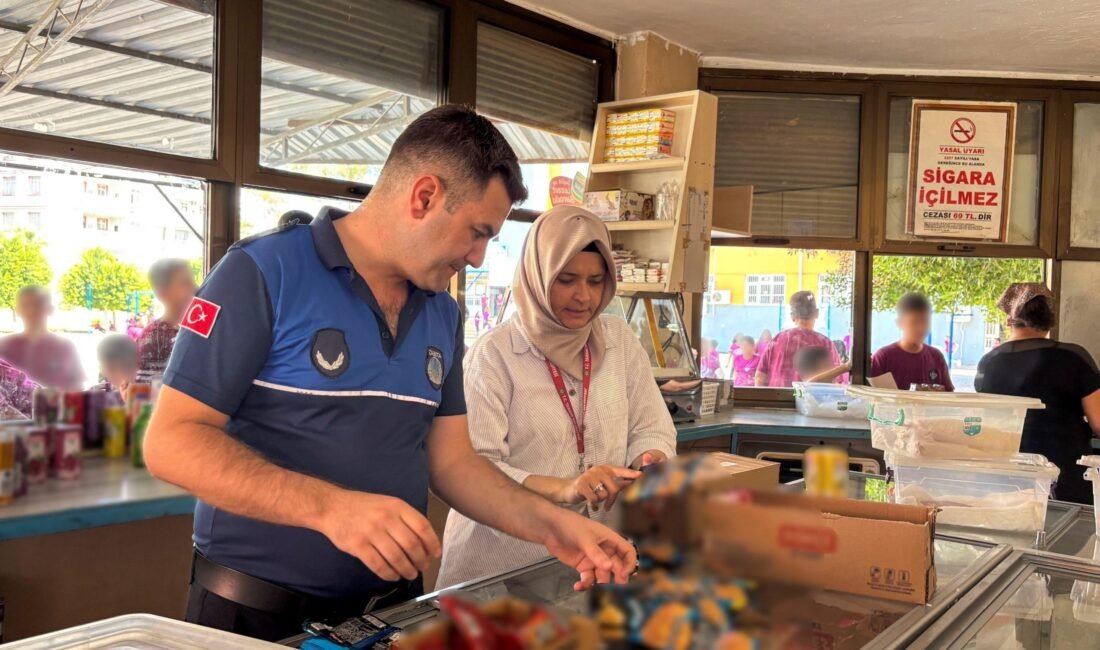 Mersin‘de okul kantinlerine yönelik gerçekleştirilen denetimlerde son kullanma tarihi geçmiş