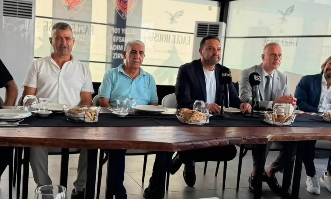 Mersin İdman Yurdu Başkanı Murat Altındere, Mersin ASKF Başkanı Mithat
