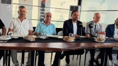Mersin İdman Yurdu Başkanı Murat Altındere, Mersin ASKF Başkanı Mithat