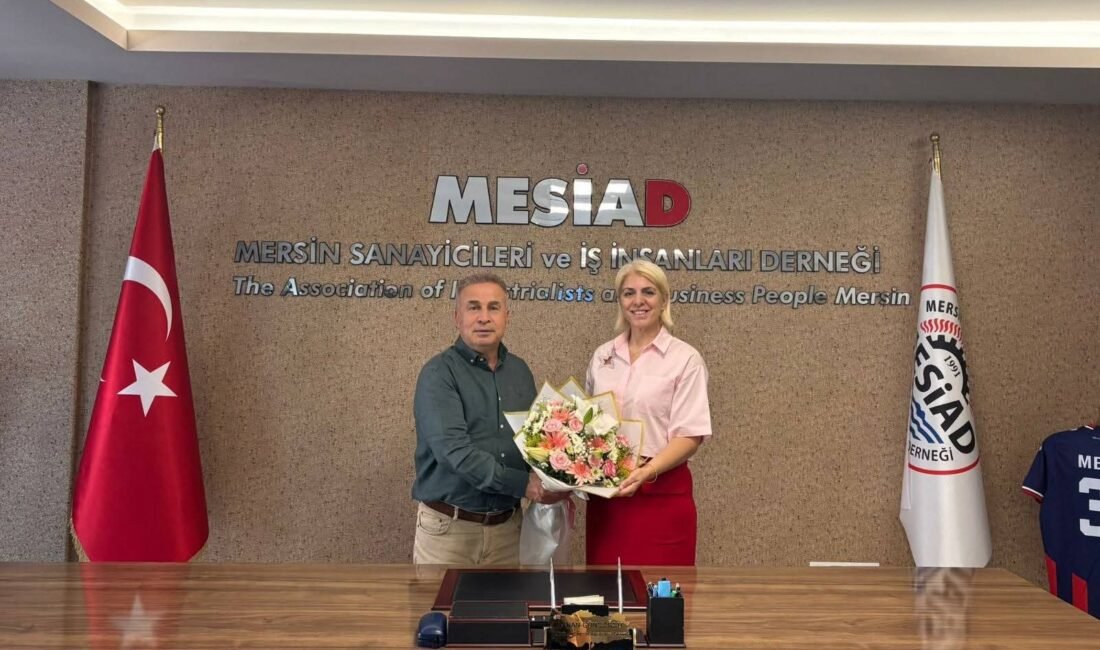 Sertoğlu’ndan MESİAD’a veda ziyareti Mersin İl Emniyet Müdür Yardımcısı Meryem Sertoğlu, Polis Başmüfettişi 1.