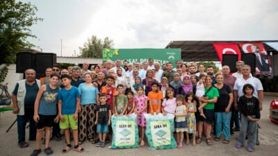 Tarımsal destekleriyle üreticiye nefes aldıran Mersin Büyükşehir Belediyesi, ürettiği ürünleri