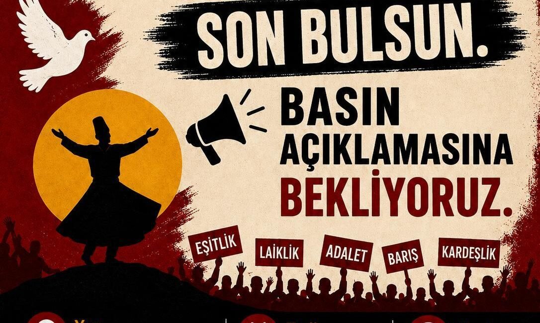 Mersin’de Arap Alevi Kültür Derneği tarafından, Alevilere yönelik nefret ve