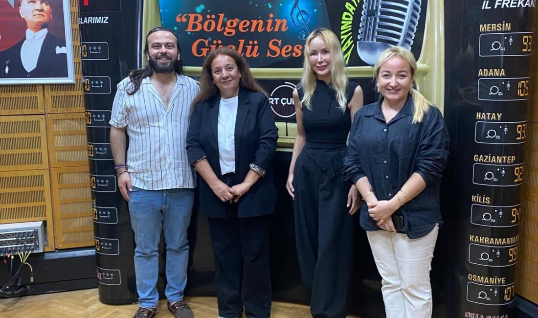 TRT Çukurova Radyosu’nun “Hayatın İçinden” programına konuk olan İl Çocuk