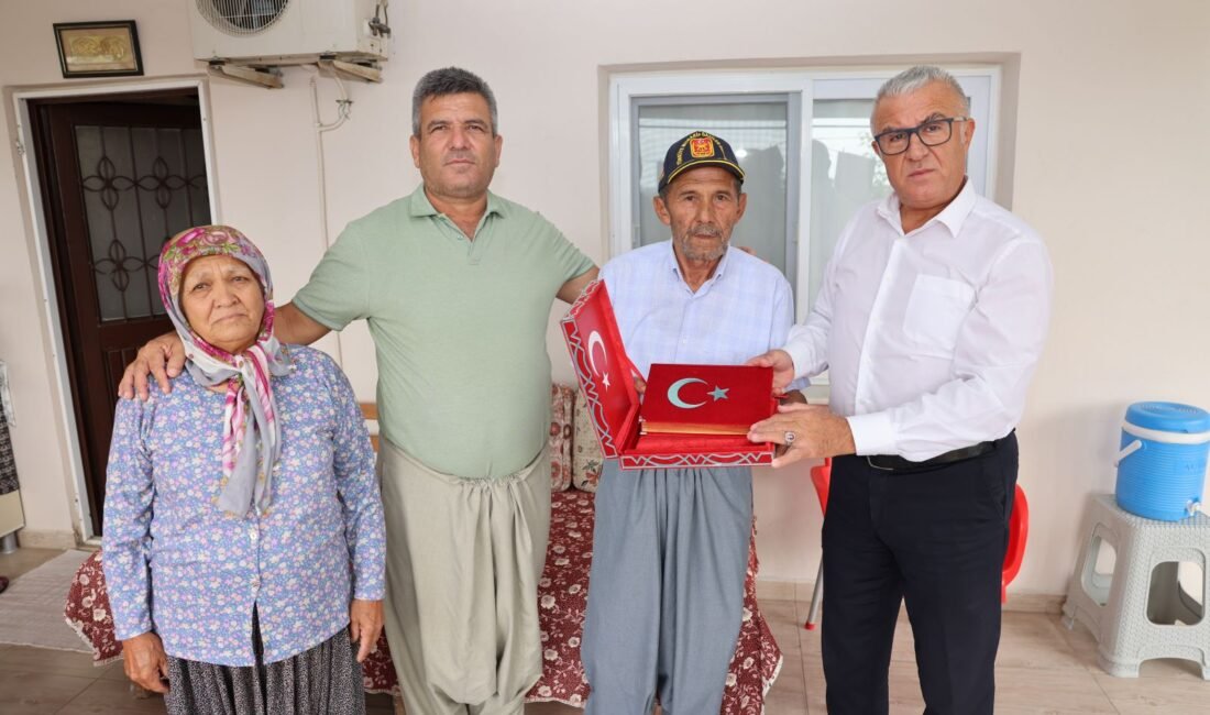 Başkan Vekili Beşikci, Gazileri ve Ailelerini Evlerinde Ziyaret Etti Akdeniz Kaymakamı ve Belediye Başkan Vekili Murat Beşikci, “19 Eylül