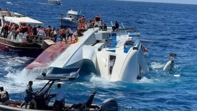 Kuzey Kıbrıs Türk Cumhuriyeti’nin (KKTC) Girne açıklarında 30 Ağustos’ta batan