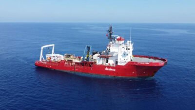 Kuzey Kıbrıs Türk Cumhuriyeti’nde (KKTC) Girne açıklarında batan ve şu ana