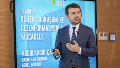 Basın İlan Kurumu (BİK) Genel Müdürü Abdulkadir Çay, İstanbul Üniversitesi