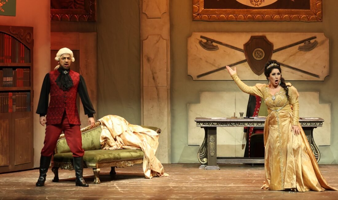 Puccini’nin “TOSCA” Operası Mersin DOB Sahnesinde Dünya sahnelerinde en çok sahnelenen opera eserlerinden olan Giacomono Puccini’nin