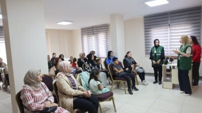 Toroslar Belediyesi, kadınların ve çocukların bilinçlenmesine yönelik çalışmalarına bir yenisini