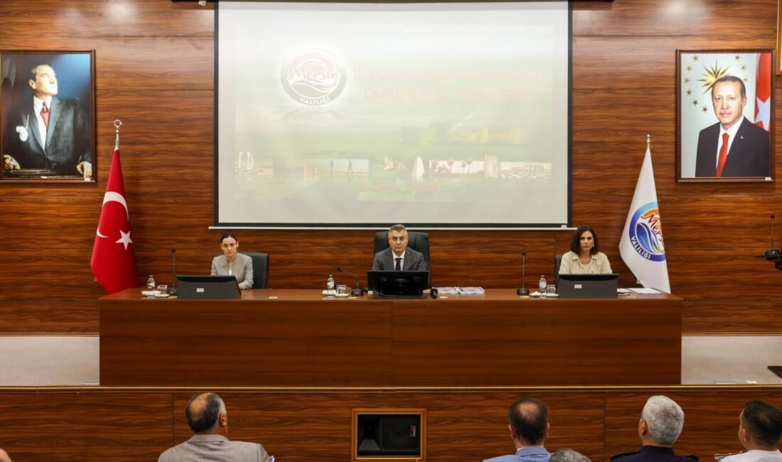 318 milyar 546 milyon 821 bin TL bedelli, toplam 489 proje yürütülüyor Mersin Valisi Atilla Toros başkanlığında, 2026 Yılı IV. Dönem İl