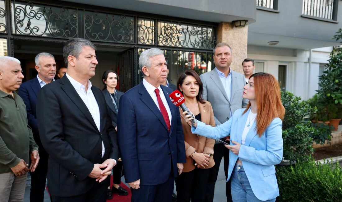 Ankara Büyükşehir Belediye Başkanı Mansur Yavaş Mersin Cumhuriyet Başsavcılığı’nın soruşturması kapsamında 1