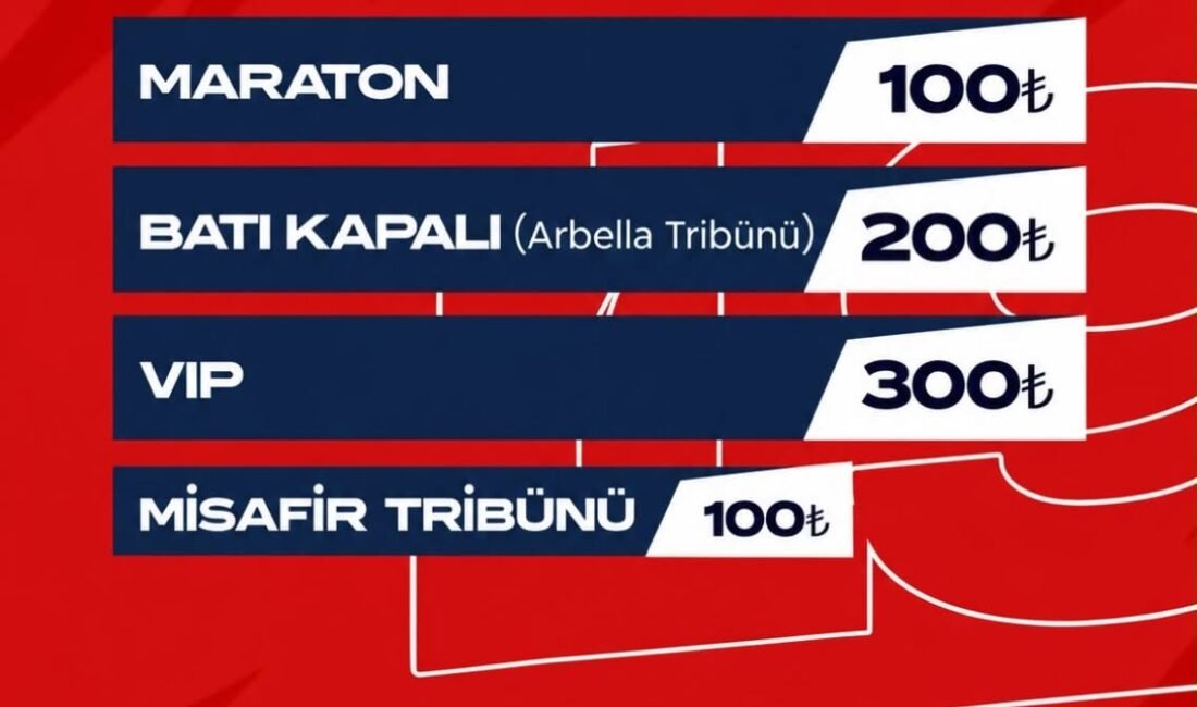 YENİ MERSİN İDMAN YURDU – YOZGAT BELEDİYE BOZOK SPOR MAÇI BİLETLERİ SATIŞTA Nesine 3. Lig’de mücadele eden Yeni Mersin İdman Yurdu’nun hafta