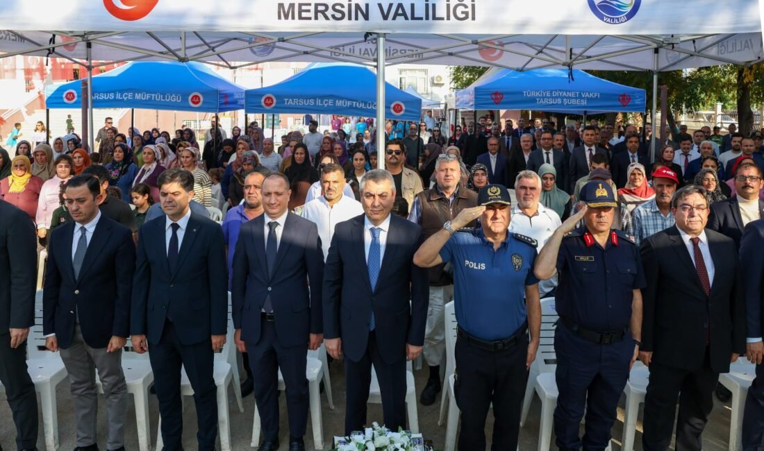 Mersin Valiliği tarafından hayata geçirilen “Her Mahalle Bir Mersin” programının