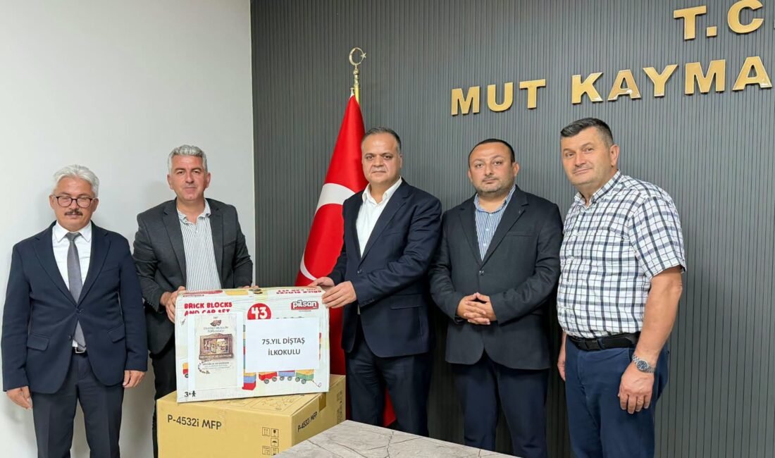 Mut’ta ‘İyiliğin Gücü’ projesi Mersin’in Mut ilçesinde “İyiliğin Gücü” projesi kapsamında temin edilen oyuncaklar,