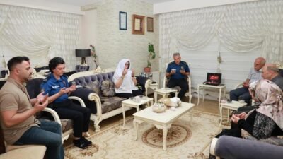 Mersin İl Emniyet Müdürü Fahri Aktaş ve eşi Nuray Aktaş, 2016