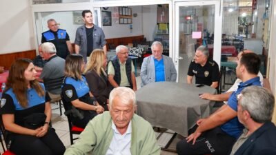 Mersin İl Emniyet Müdürü Fahri Aktaş, Toplum Destekli Polislik Şube Müdürlüğü