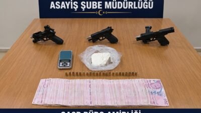 Mersin’de bir evin kurşunlanmasıyla ilgili yürütülen çalışmalar sonucunda 2 şüpheli