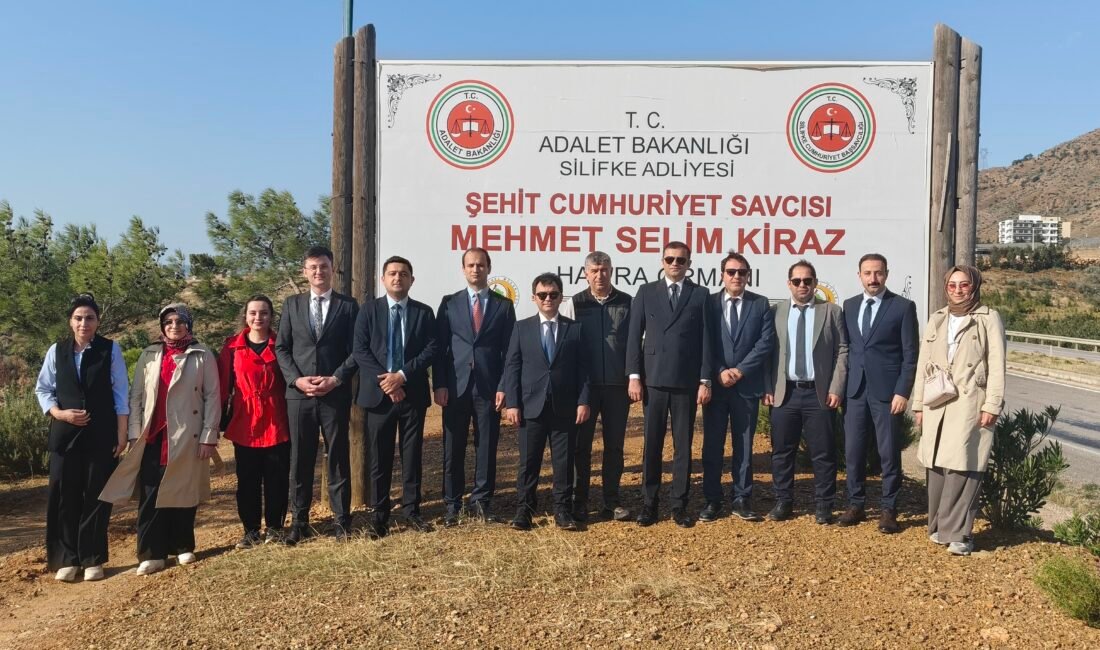 Mersin’in Silifke ilçesinde, 2025 yılında çıkan yangında zarar gören ‘Şehit