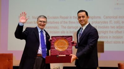 Nobel Kimya Ödülü sahibi Prof. Dr. Aziz Sancar, Mersin Şehir Hastanesi’nde sağlık