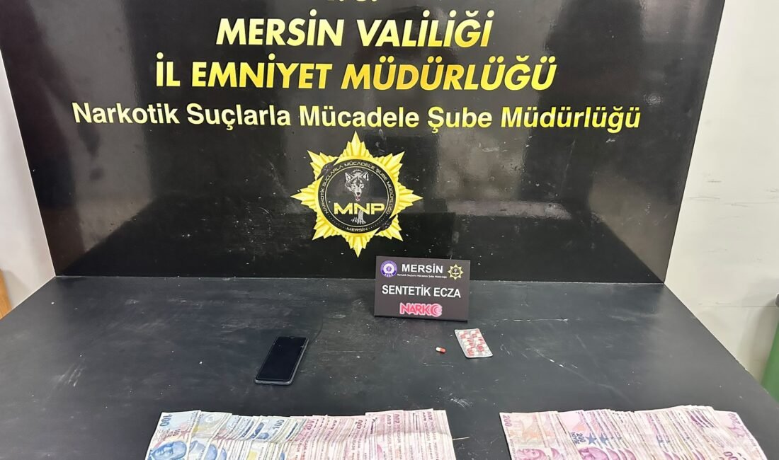 Mersin’de uyuşturucu madde ticareti yapan şahıslara yönelik jandarma ve polis