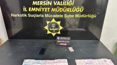 Mersin’de uyuşturucu madde ticareti yapan şahıslara yönelik jandarma ve polis