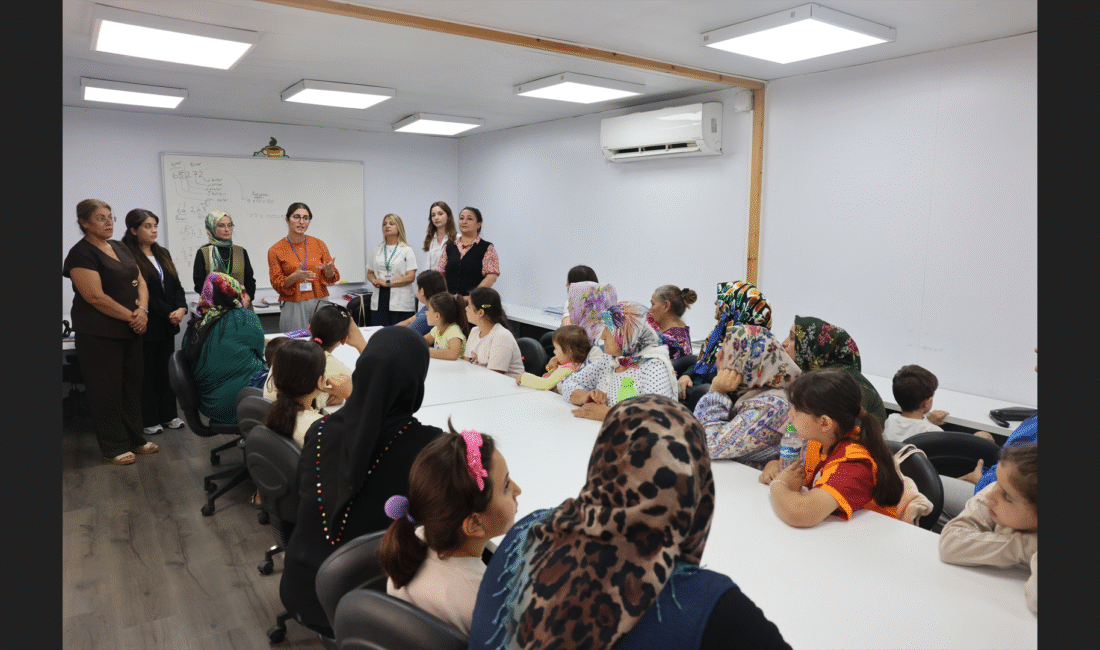 “ERTELEME DÖNGÜSÜNÜ KIRMANIN TÜYOLARI ANLATILDI” Toroslar Belediyesi, 11 Ekim Dünya Kız Çocukları Günü kapsamında çocukların