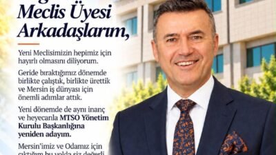 MTSO Yönetim Kurulu Başkanlığına yeniden adaylığını açıklayan Hakan Sefa Çakır’a,