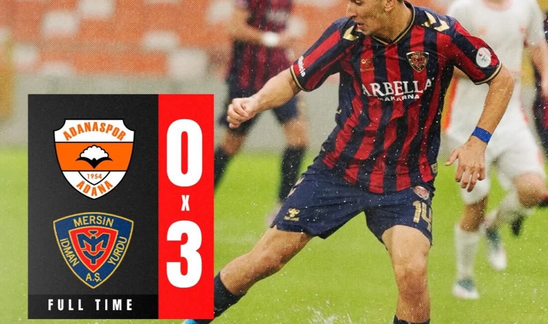 MERSİN İDMAN YURDU ÇUKUROVA DERBİSİNDE ŞOV YAPTI: 3-0 Nesine 3. Lig 7. hafta mücadelesinde Çukurova derbisi heyecanı yaşandı.