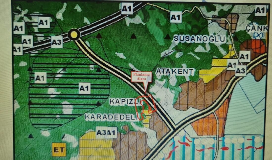 Silifke'ye bağlı Kapızlı bölgesinde 224 bin metrekarelik alan TOKİ tarafından
