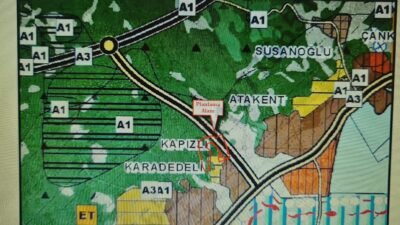 Silifke'ye bağlı Kapızlı bölgesinde 224 bin metrekarelik alan TOKİ tarafından
