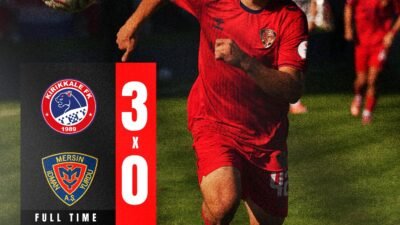 Nesine 3. Lig 5. hafta mücadelesinde Yeni Mersin İdman Yurdu,