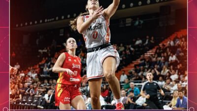 SON ŞAMPİYON RAHAT KAZANDI EuroCup Women’da temsilcimiz Çimsa ÇBK Mersin, evinde Polonya ekibi Sleza