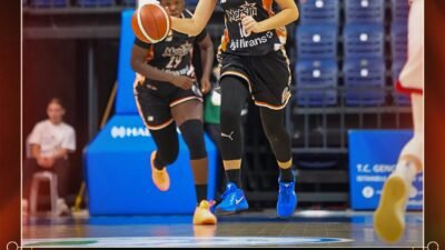 Kadınlar Basketbol Süper Ligi'nde Çimsa ÇBK Mersin, deplasmanda Emlak Konut