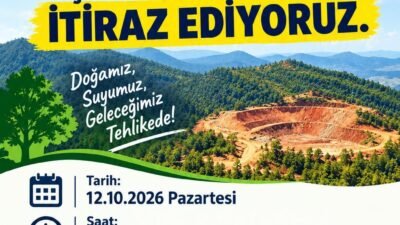 ARSLANKÖY BOKSİT MADENİ PROJESİNE ÇED İTİRAZI Mersin’in Toroslar ilçesine bağlı Arslanköy’de planlanan boksit madeni genişleme projesiyle