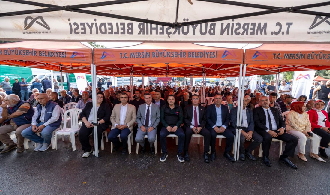 Mersin Büyükşehir Belediyesi Tarımsal Hizmetler Dairesi Başkanlığı tarafından kent genelinde