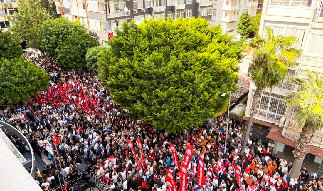 MERSİNLİLER SEÇTİĞİNE SAHİP ÇIKTI! Türkiye Belediyeler Birliği (TBB) ve Mersin Büyükşehir Belediye Başkanı Vahap