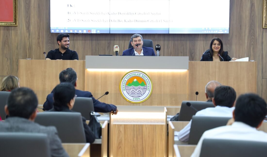 Toroslar Belediyesinin 2027 yılı bütçesi, belediye meclisinde kabul edildi. Belediyenin